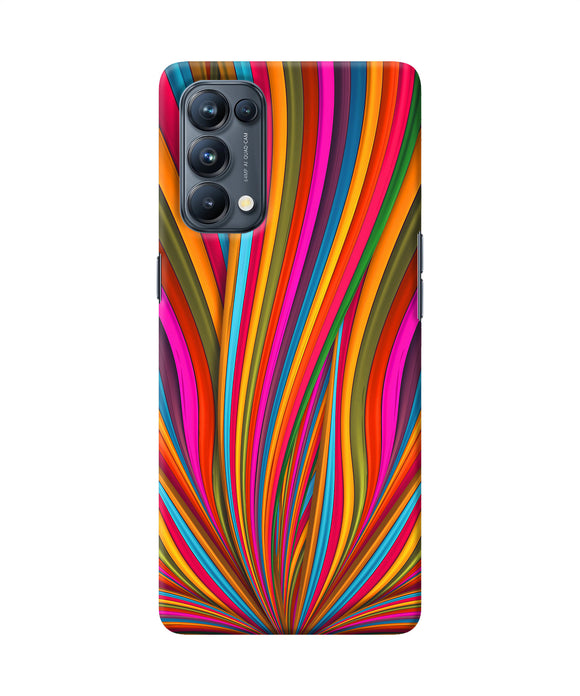 Colorful pattern Oppo Reno5 Pro 5G Back Cover
