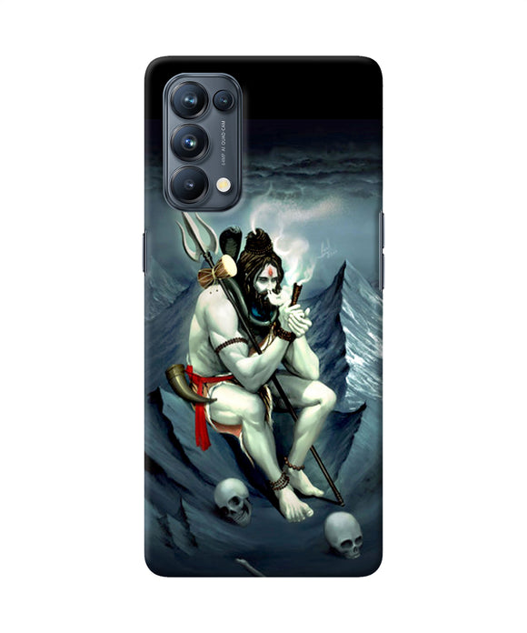 Lord shiva chillum Oppo Reno5 Pro 5G Back Cover