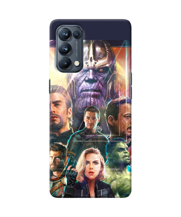 Avengers poster Oppo Reno5 Pro 5G Back Cover