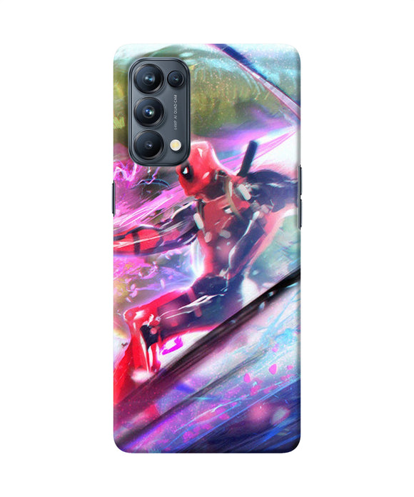 Deadpool super hero Oppo Reno5 Pro 5G Back Cover