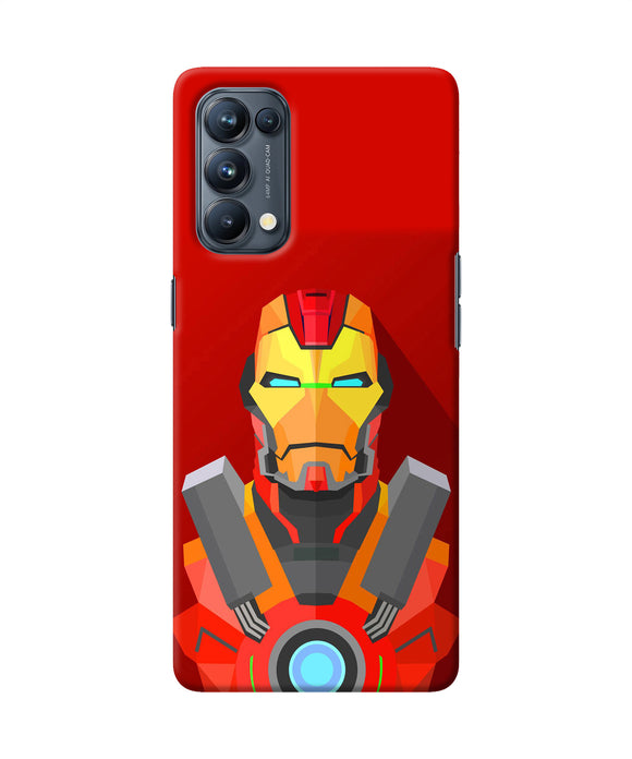 Ironman print Oppo Reno5 Pro 5G Back Cover
