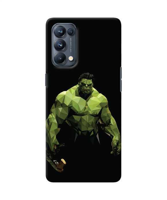 Abstract hulk buster Oppo Reno5 Pro 5G Back Cover
