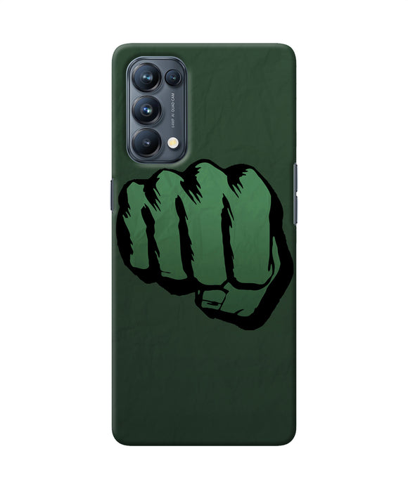 Hulk smash logo Oppo Reno5 Pro 5G Back Cover