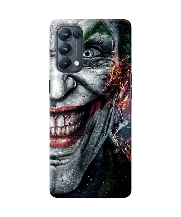 Joker half face Oppo Reno5 Pro 5G Back Cover