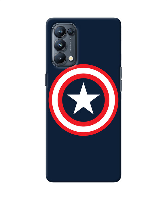 Captain america logo Oppo Reno5 Pro 5G Back Cover