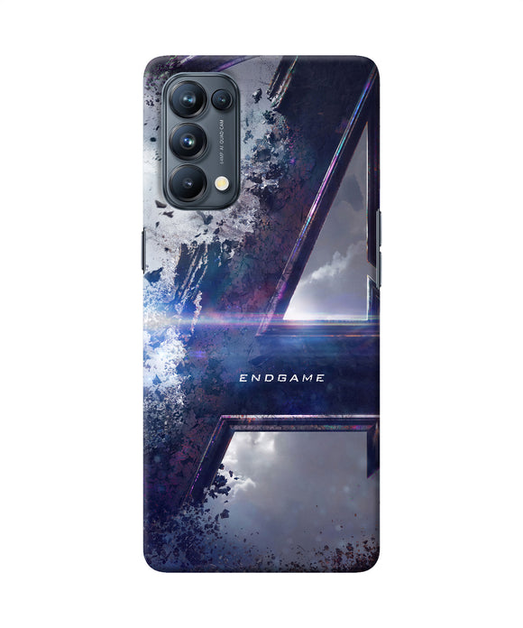 Avengers end game poster Oppo Reno5 Pro 5G Back Cover