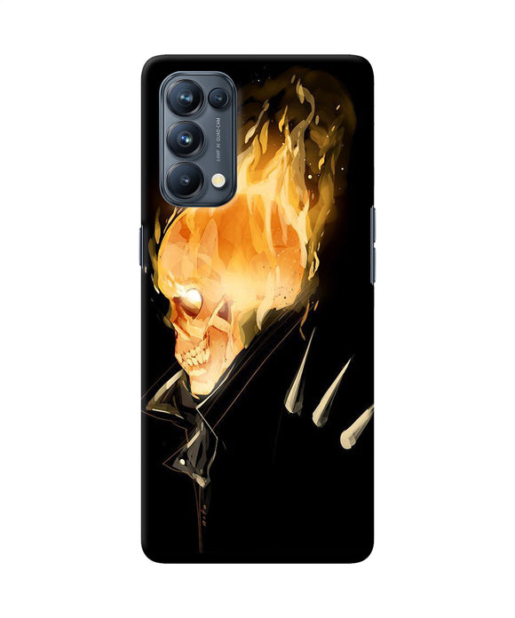 Burning ghost rider Oppo Reno5 Pro 5G Back Cover