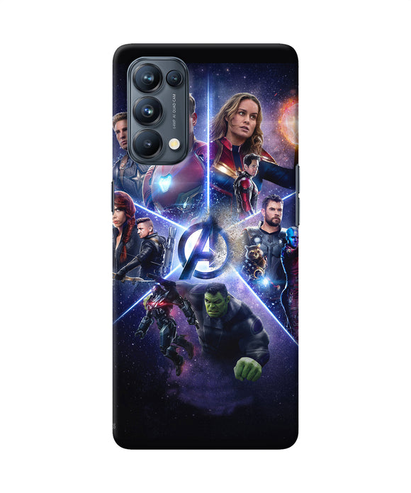 Avengers super hero poster Oppo Reno5 Pro 5G Back Cover
