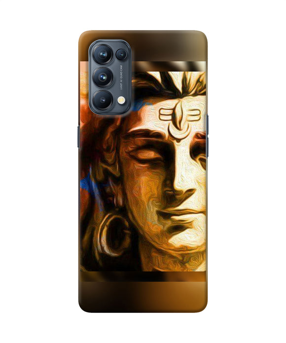 Shiva painting Oppo Reno5 Pro 5G Back Cover