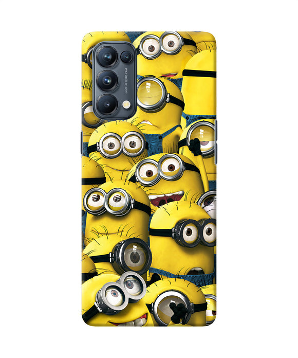 Minions crowd Oppo Reno5 Pro 5G Back Cover