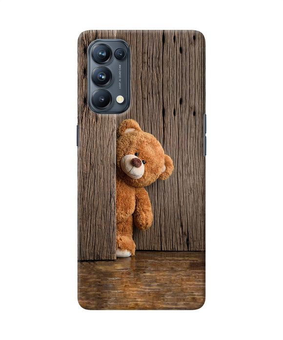 Teddy wooden Oppo Reno5 Pro 5G Back Cover