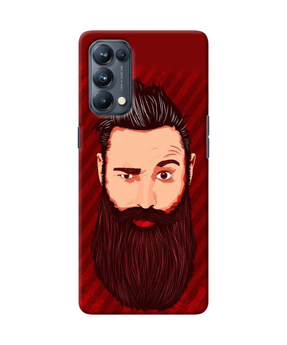 Beardo character Oppo Reno5 Pro 5G Back Cover