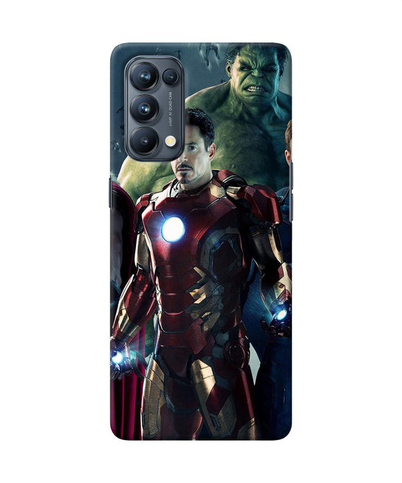 Ironman hulk space Oppo Reno5 Pro 5G Back Cover