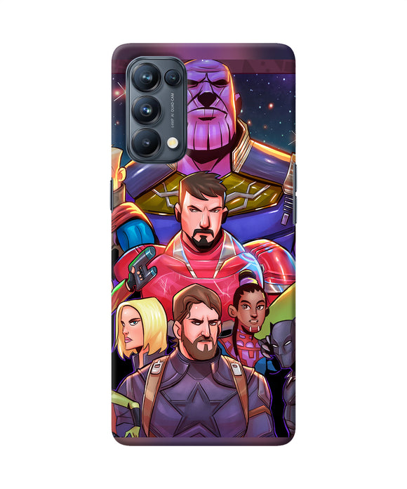 Avengers animate Oppo Reno5 Pro 5G Back Cover