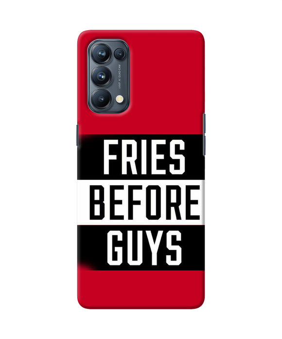 Fries before guys quote Oppo Reno5 Pro 5G Back Cover