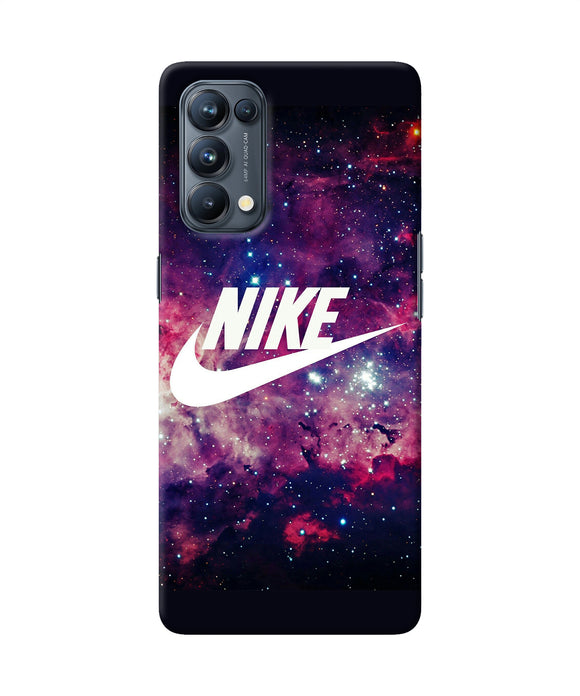 NIke galaxy logo Oppo Reno5 Pro 5G Back Cover