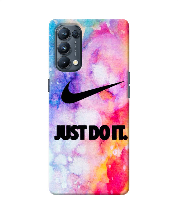 Just do it colors Oppo Reno5 Pro 5G Back Cover