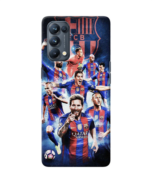 Messi FCB team Oppo Reno5 Pro 5G Back Cover