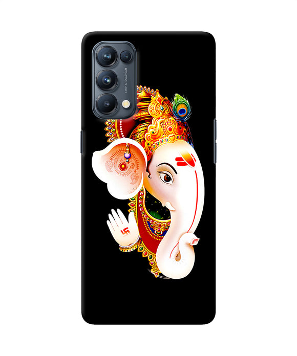 Lord ganesh face Oppo Reno5 Pro 5G Back Cover