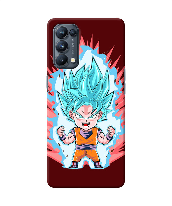 Goku little character Oppo Reno5 Pro 5G Back Cover