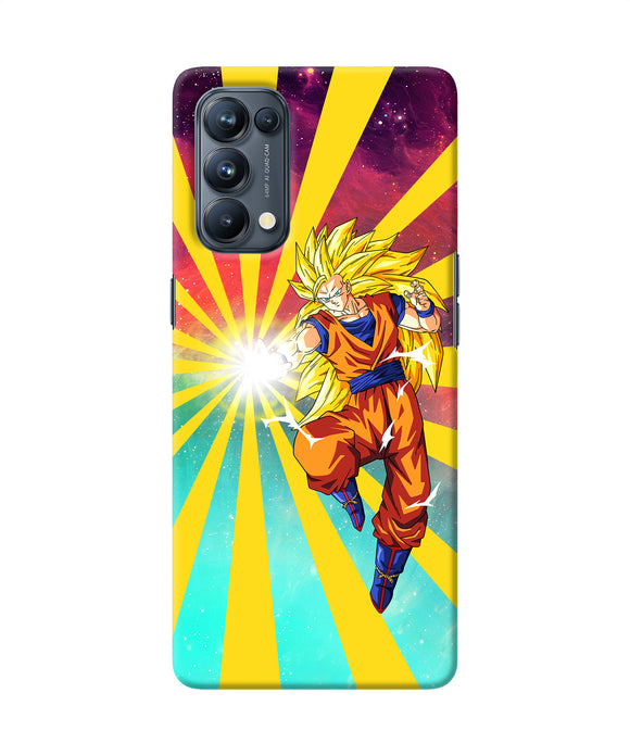 Goku super saiyan Oppo Reno5 Pro 5G Back Cover