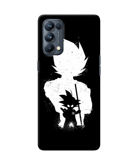Goku night little character Oppo Reno5 Pro 5G Back Cover