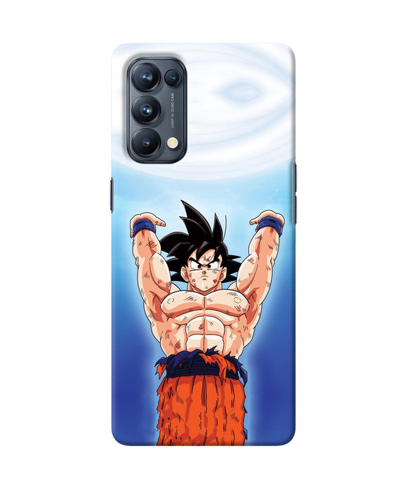 Goku super saiyan power Oppo Reno5 Pro 5G Back Cover