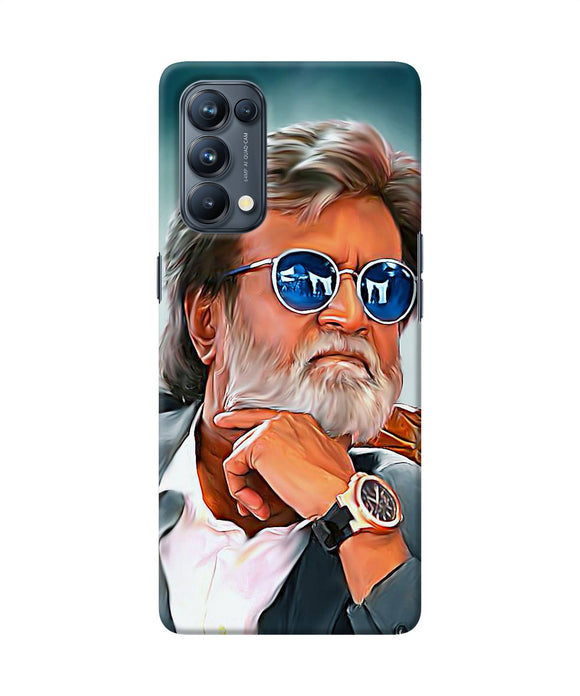 Rajnikant painting Oppo Reno5 Pro 5G Back Cover