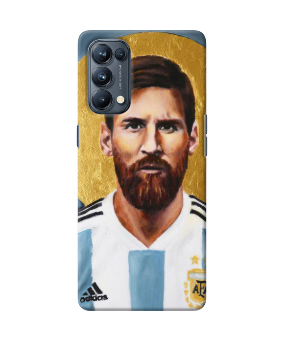 Messi face Oppo Reno5 Pro 5G Back Cover