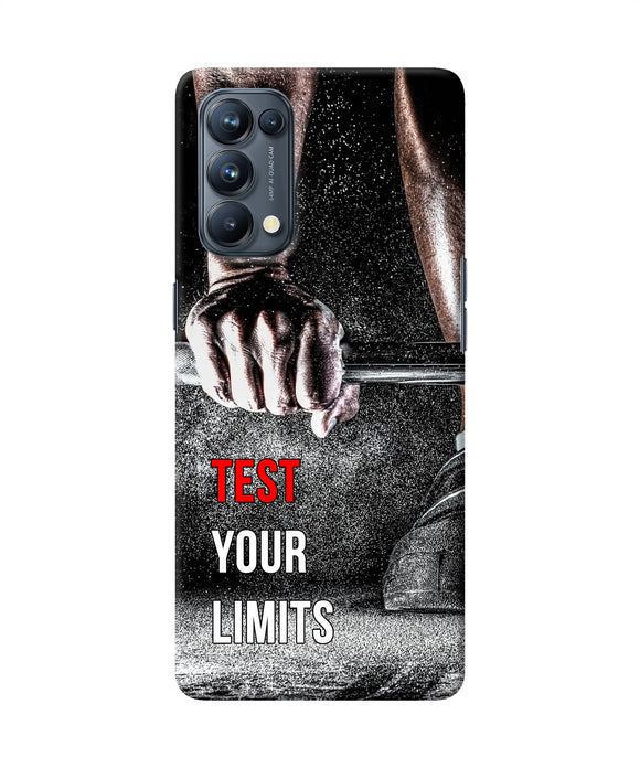 Test your limit quote Oppo Reno5 Pro 5G Back Cover
