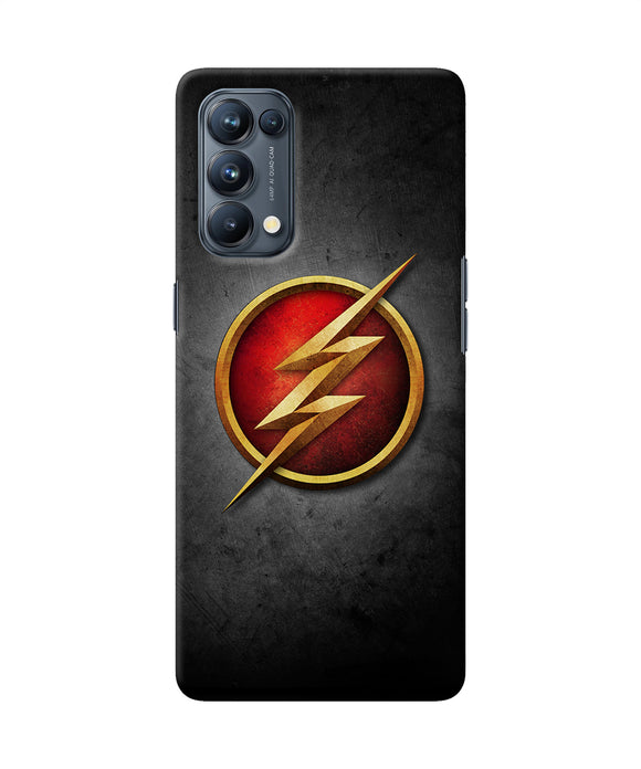Flash logo Oppo Reno5 Pro 5G Back Cover