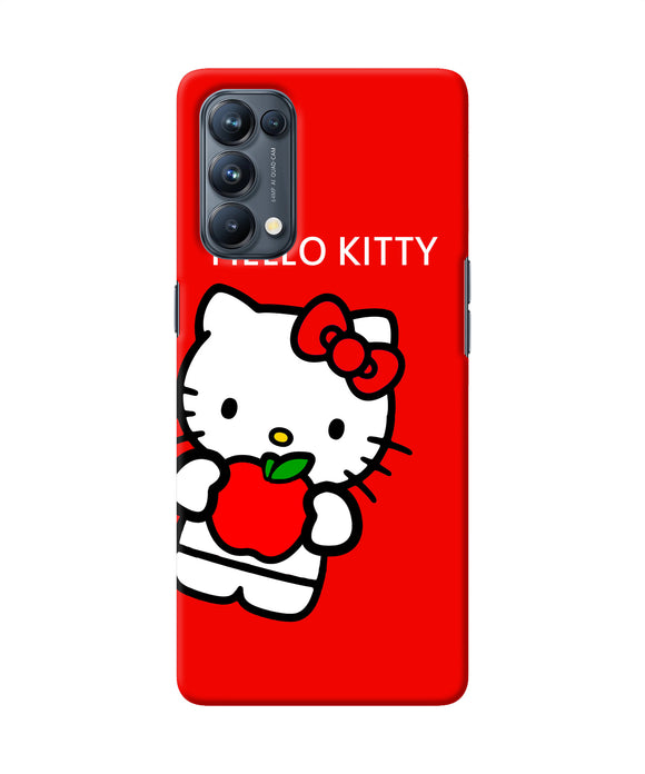 Hello kitty red Oppo Reno5 Pro 5G Back Cover