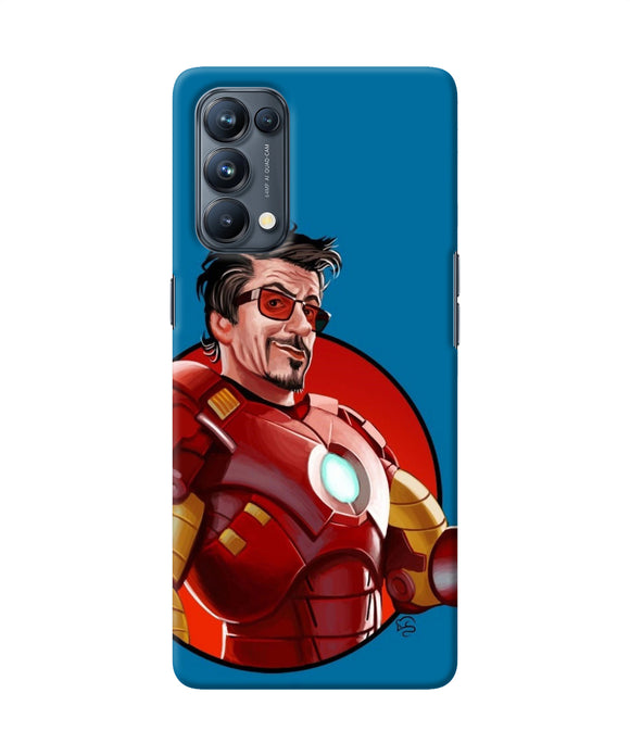 Ironman animate Oppo Reno5 Pro 5G Back Cover
