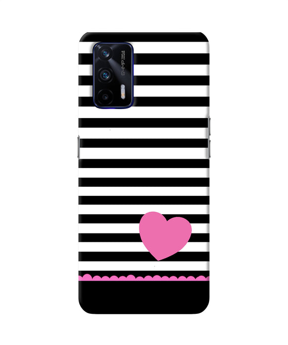 Abstract heart Realme GT 5G Back Cover