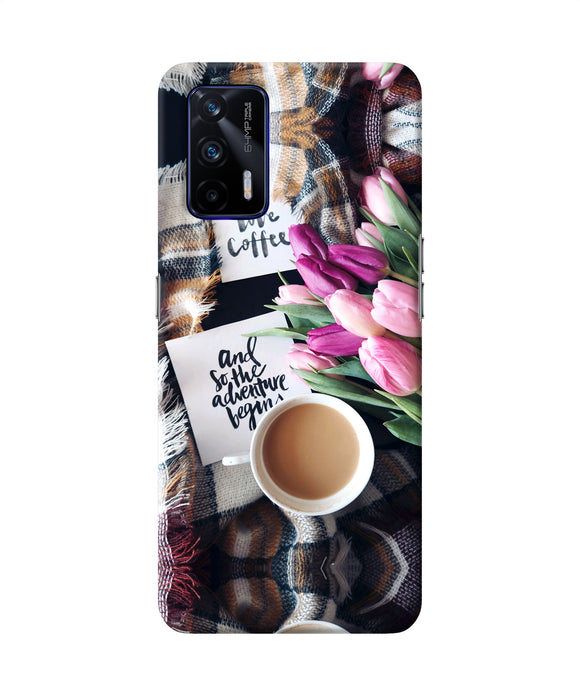 Love Coffee Quotes Realme GT 5G Back Cover