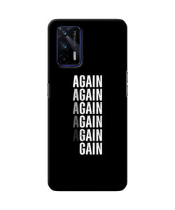 Again Again Gain Realme GT 5G Back Cover