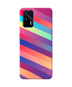 Stripes color Realme GT 5G Back Cover