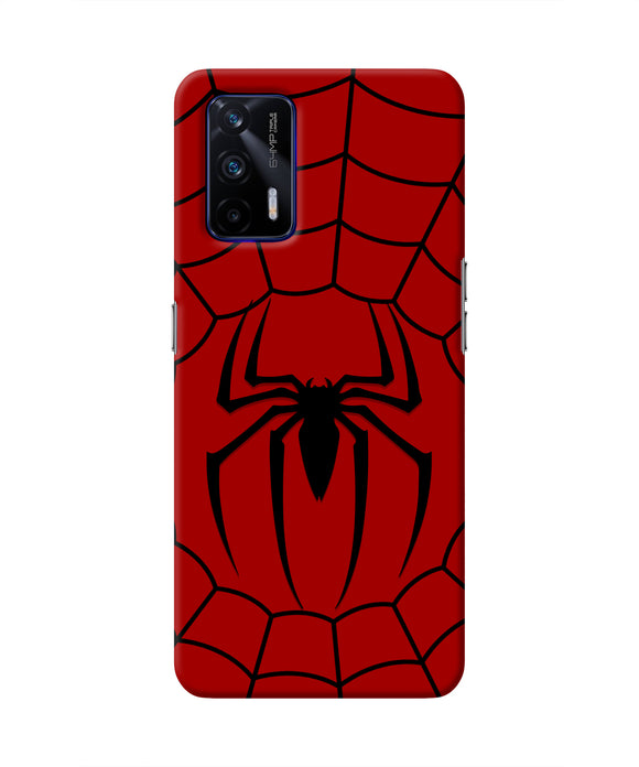 Spiderman Web Realme GT 5G Real 4D Back Cover