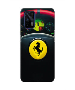 Ferrari Steeriing Wheel Realme GT 5G Real 4D Back Cover