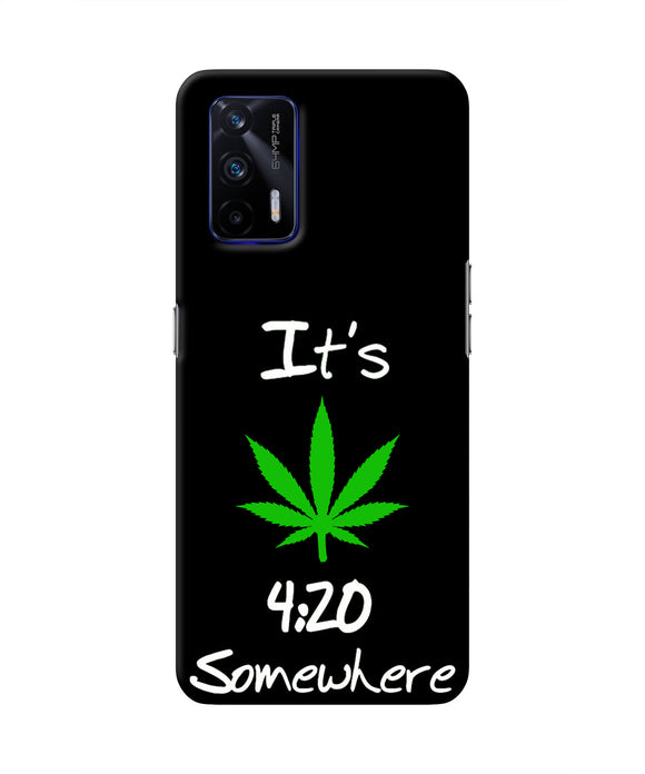 Weed Quote Realme GT 5G Real 4D Back Cover