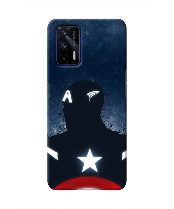 Captain america Shield Realme GT 5G Real 4D Back Cover