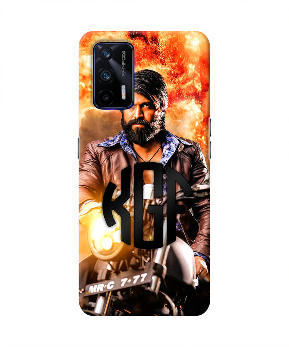 Rocky Bhai on Bike Realme GT 5G Real 4D Back Cover