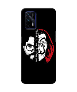 Money Heist Think Like Professor Realme GT 5G Back Cover