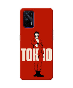 Money Heist Tokyo With Gun Realme GT 5G Back Cover