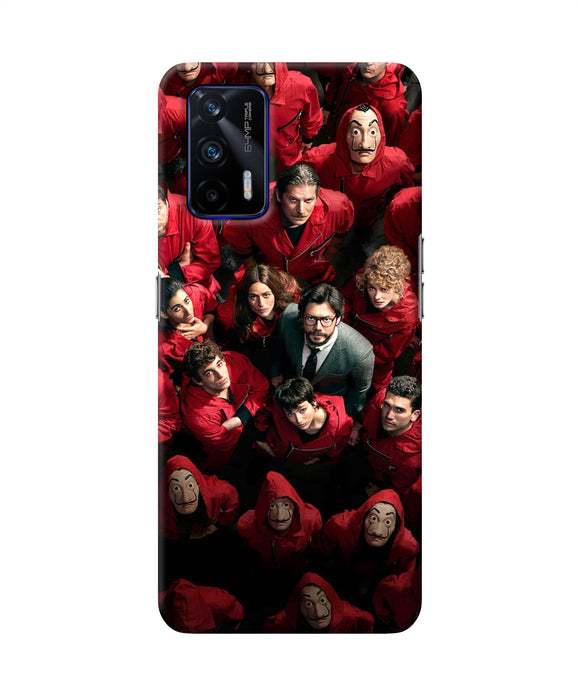 Money Heist Professor with Hostages Realme GT 5G Back Cover