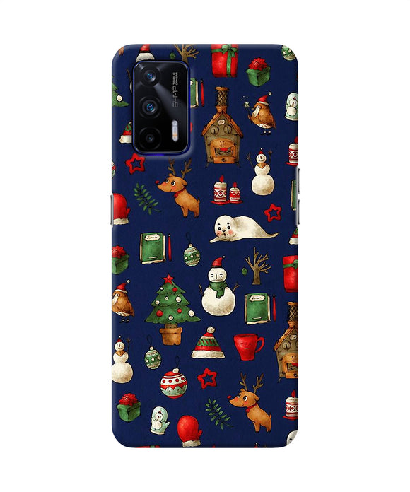 Canvas christmas print Realme GT 5G Back Cover