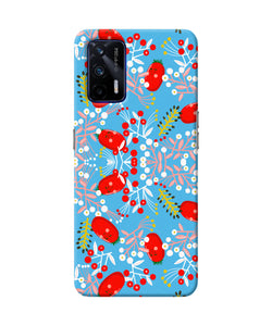 Small red animation pattern Realme GT 5G Back Cover