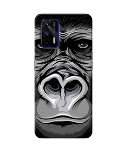 Black chimpanzee Realme GT 5G Back Cover