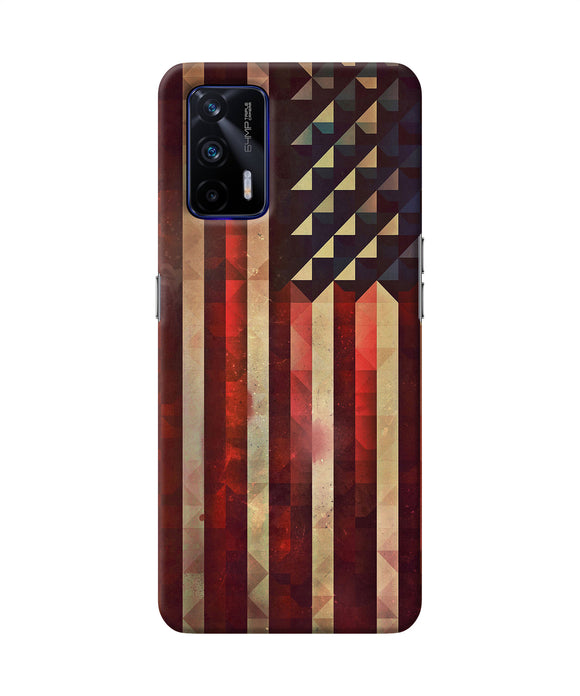 Vintage US flag Realme GT 5G Back Cover