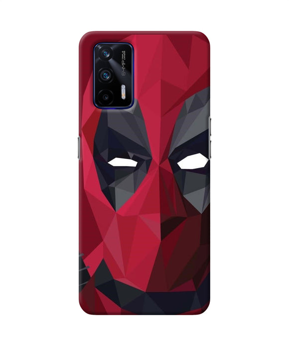 Abstract deadpool mask Realme GT 5G Back Cover